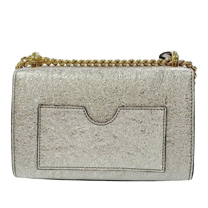 Gucci Small Metallic Padlock Crossbody (SHG-hrLrUn)