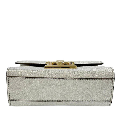 Gucci Small Metallic Padlock Crossbody (SHG-hrLrUn)