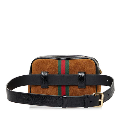 Gucci Small Ophidia Suede Belt Bag (SHG-huQAUt)