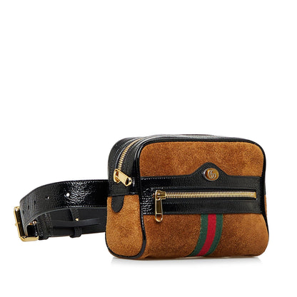 Gucci Small Ophidia Suede Belt Bag (SHG-huQAUt)