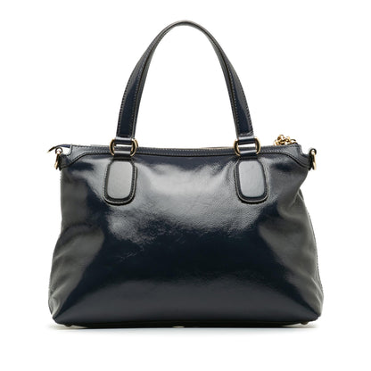 Gucci Small Patent Soho Working Satchel (SHG-cuXTJk)