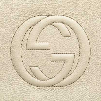 Gucci Small Pebbled Leather Soho Cellarius Satchel