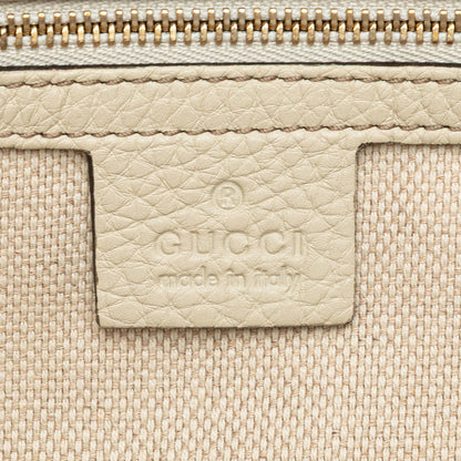 Gucci Small Pebbled Leather Soho Cellarius Satchel