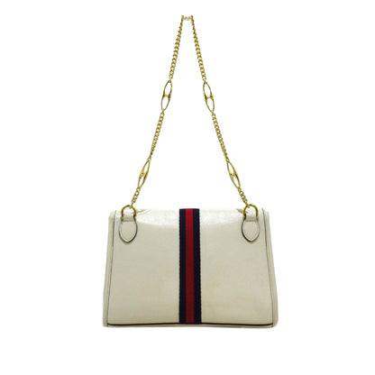 Gucci Small Rajah Web Chain Satchel (SHG-9eTmkE)