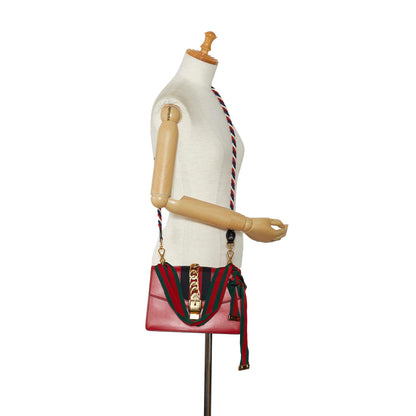 Gucci Small Sylvie Satchel (SHG-zrrnw9)