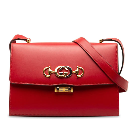 Gucci Small Zumi Flap Crossbody (SHG-wte2fD)
