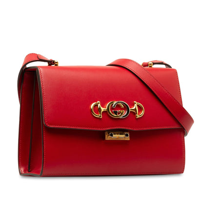 Gucci Small Zumi Flap Crossbody (SHG-wte2fD)