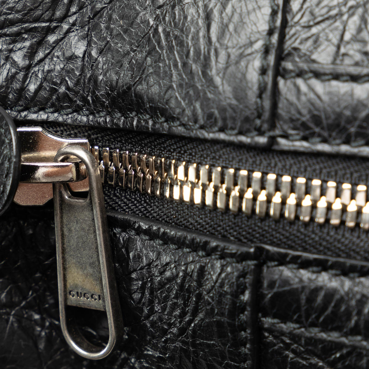 Gucci Soft Leather Morpheus Duffle Bag (SHG-nPa0C4)