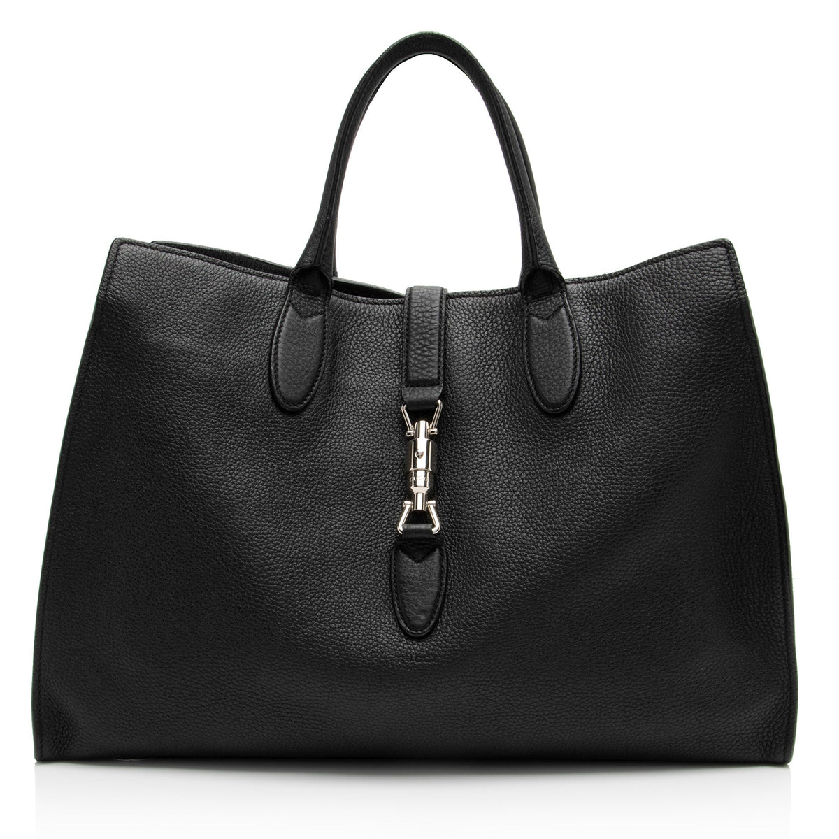 Gucci Soft Pebbled Leather Jackie Medium Tote - FINAL SALE (SHF-8Qshpx)