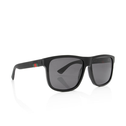 Gucci Web Square Sunglasses