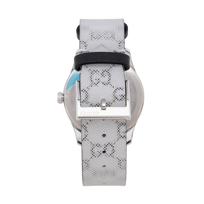 Gucci Stainless Steel GG Hologram Leather G-Timeless Watch (SHF-ZbPiyl)