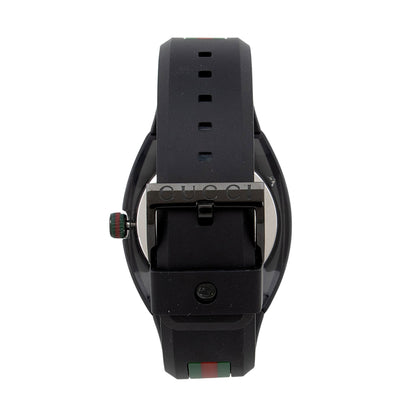 Gucci Stainless Steel Rubber GG Sync Watch (SHF-jivqmb)