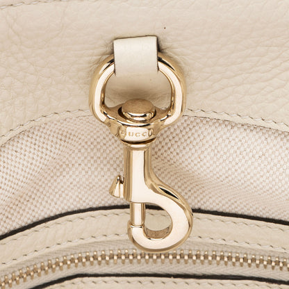 Gucci Straw Bamboo Top Handle Satchel (SHF-8UehuG)