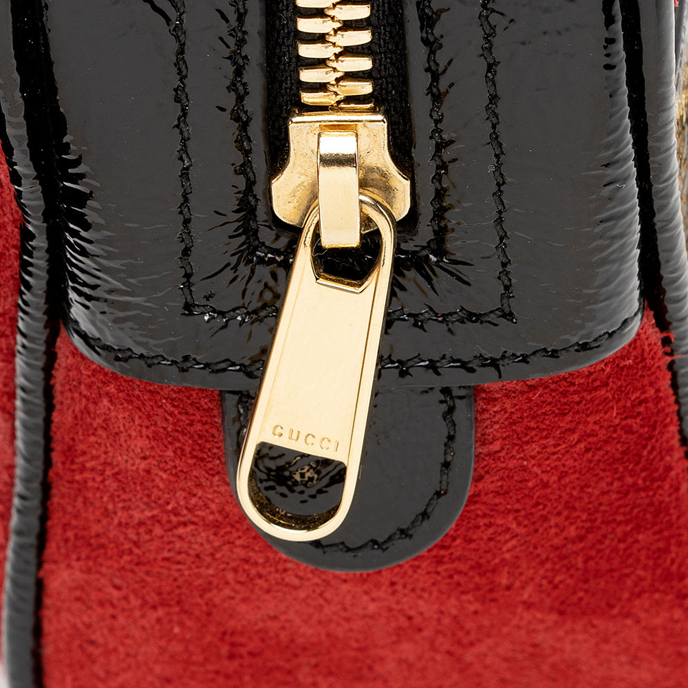 Gucci Suede Ophidia Small Belt Bag - Size 38 / 95 - FINAL SALE (SHF-16533)