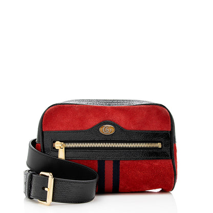 Gucci Suede Ophidia Small Belt Bag - Size 38 / 95 - FINAL SALE (SHF-16533)