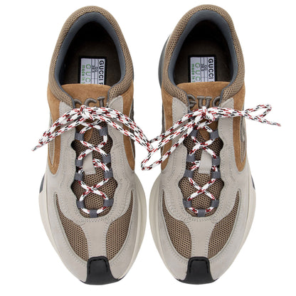 Gucci Suede Interlocking G Run Sneakers - Size 8.5 / 38.5 (SHF-ypaGUY)