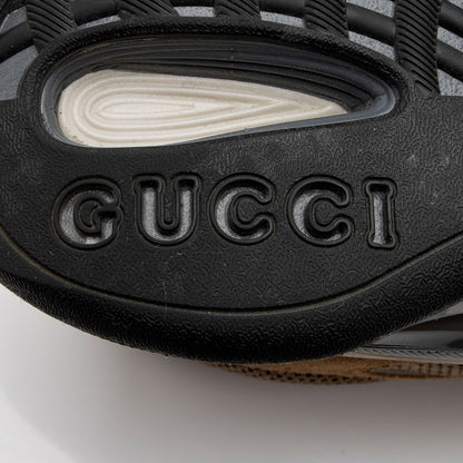 Gucci Suede Interlocking G Run Sneakers - Size 8.5 / 38.5 (SHF-ypaGUY)