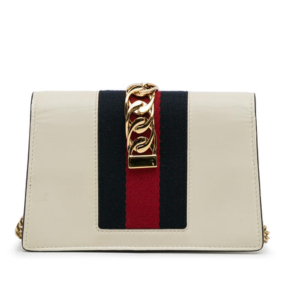Gucci Super Mini Sylvie Chain Bag (SHG-yNIHwW)