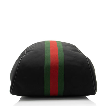 Gucci Techno Canvas Web Backpack (SHF-sknsmd)