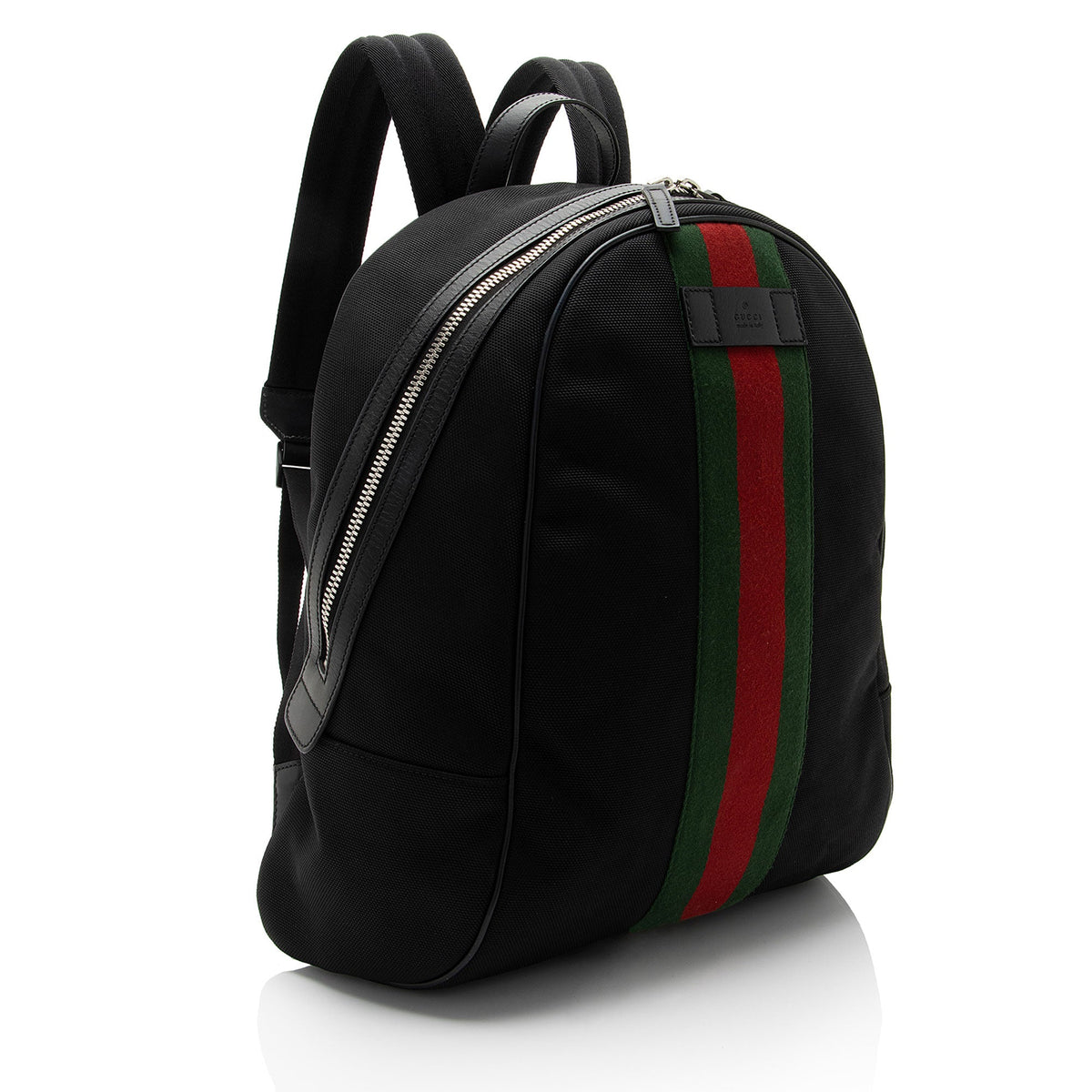 Gucci Techno Canvas Web Backpack (SHF-sknsmd)