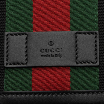 Gucci Techno Canvas Web Flap Messenger Bag (SHF-TK0IAS)