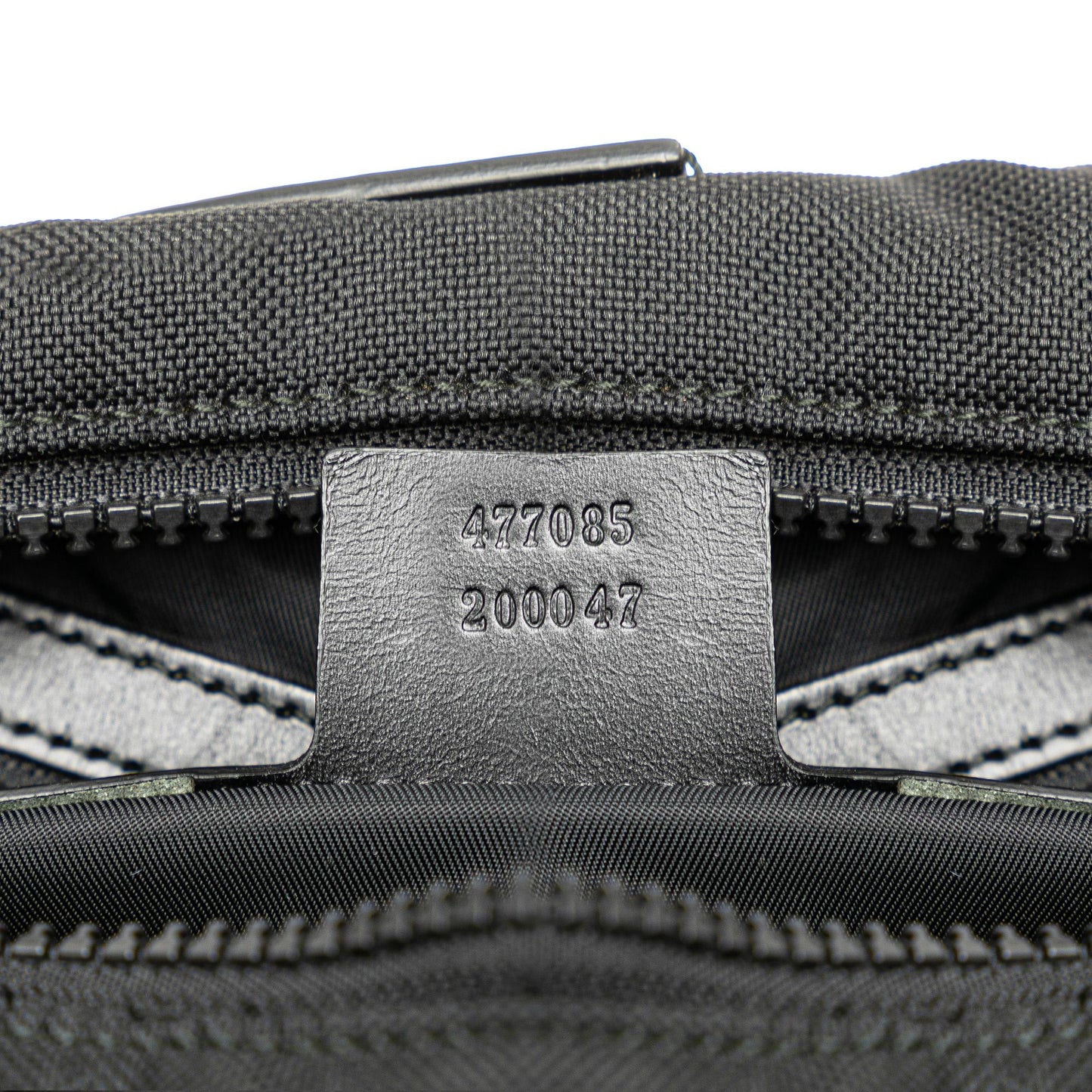 Gucci Techno Canvas Web L Aveugle Par Amour Embroidered Belt Bag