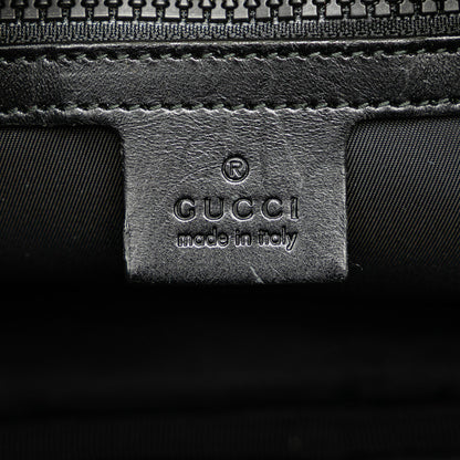 Gucci Techno Canvas Web L Aveugle Par Amour Embroidered Belt Bag