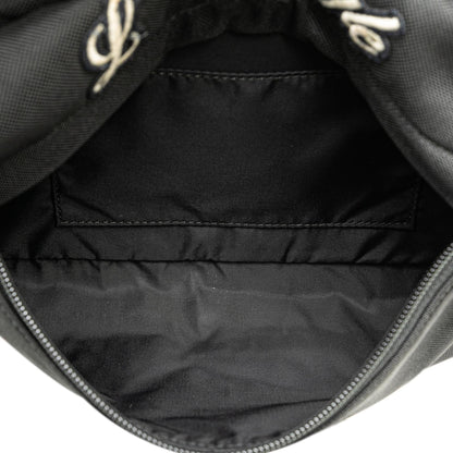 Gucci Techno Canvas Web L Aveugle Par Amour Embroidered Belt Bag