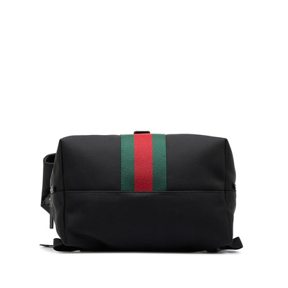 Gucci Techno Web Fold Over Backpack (SHG-u9fHBg)
