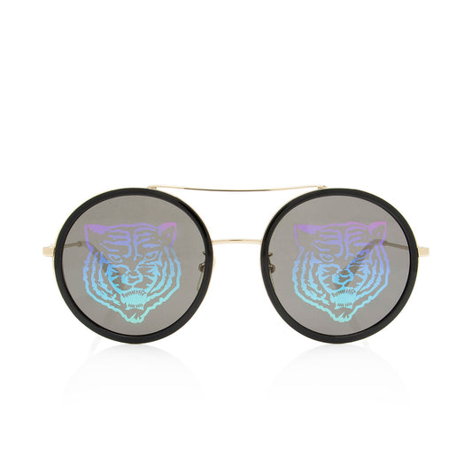 Gucci Tiger Round Aviator Sunglasses