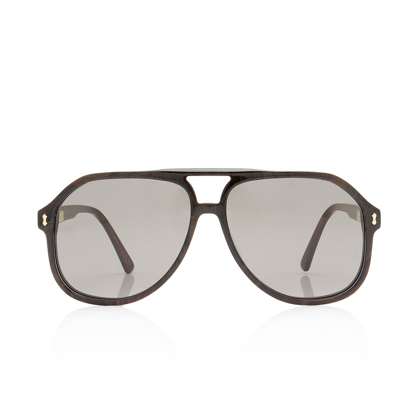 Gucci Oversize Aviator Sunglasses (SHF-rZcNxr)