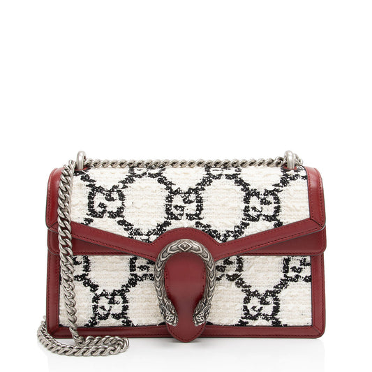Gucci Tweed Dionysus Small Shoulder Bag (SHF-O91qbW)