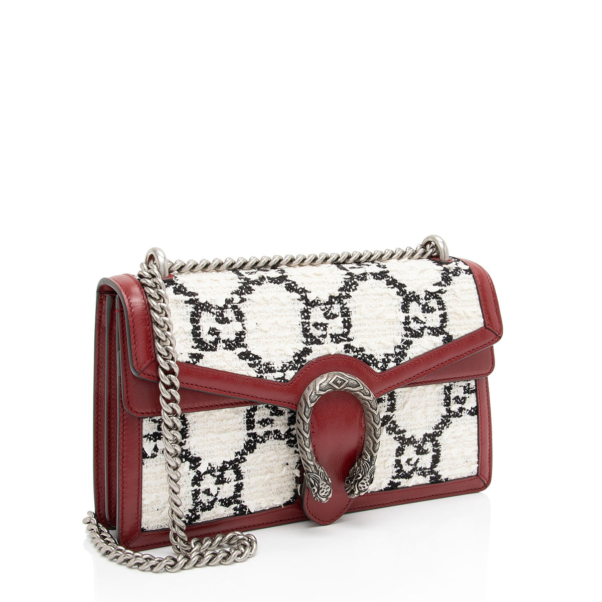 Gucci Tweed Dionysus Small Shoulder Bag (SHF-O91qbW)