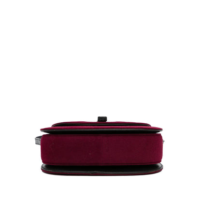 Gucci Velvet Twist Lock Satchel (SHG-LqJTBE)