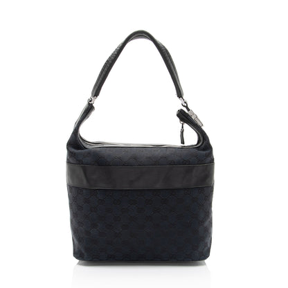 Gucci Vintage GG Canvas Small Shoulder Bag