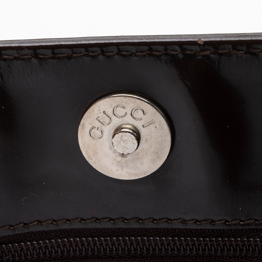 Gucci Vintage Leather Shoulder Bag - FINAL SALE (SHF-14627)