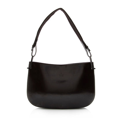 Gucci Vintage Leather Shoulder Bag - FINAL SALE (SHF-14627)