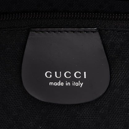 Gucci Vintage Quilted Nylon Bamboo Tote (SHF-2fSkOi)