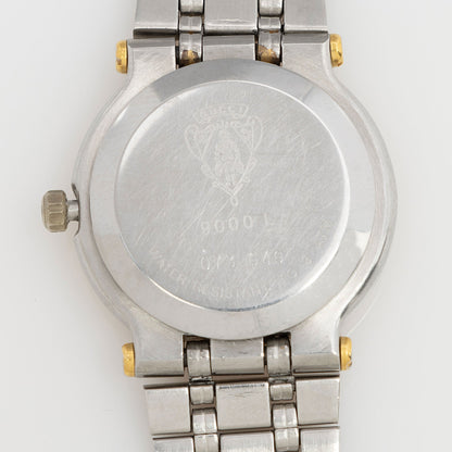Gucci Vintage Stainless Steel 2 Tone 9000L Watch (SHF-UfQ9of)