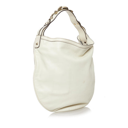 Gucci Wave Leather Hobo Bag (SHG-37223)
