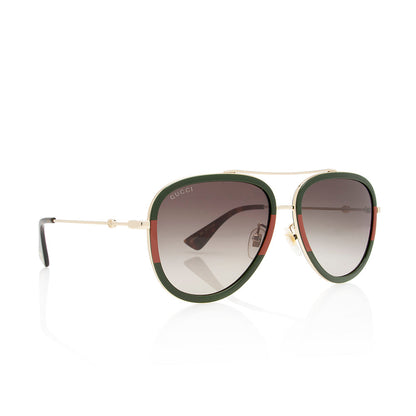 Gucci Web Aviator Sunglasses (SHF-22123)