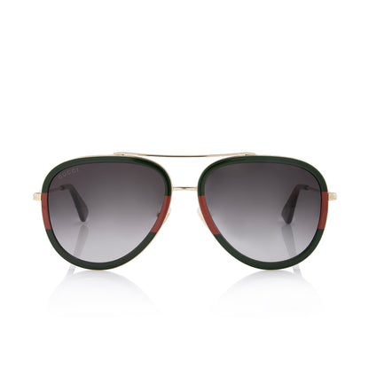 Gucci Web Aviator Sunglasses (SHF-22587)