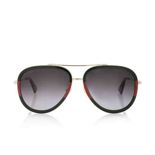 Gucci Web Aviator Sunglasses (SHF-22587)
