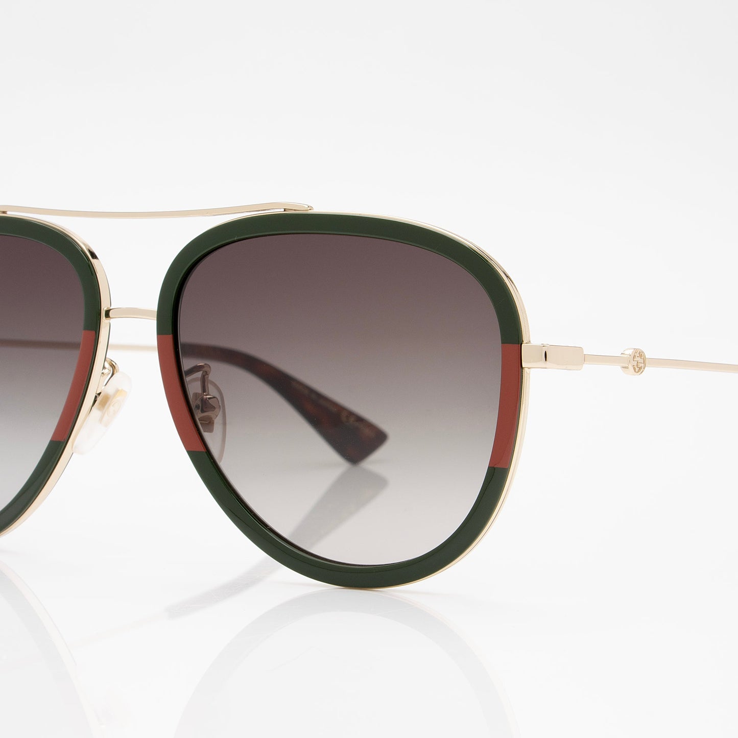 Gucci Web Aviator Sunglasses (SHF-1XOzks)