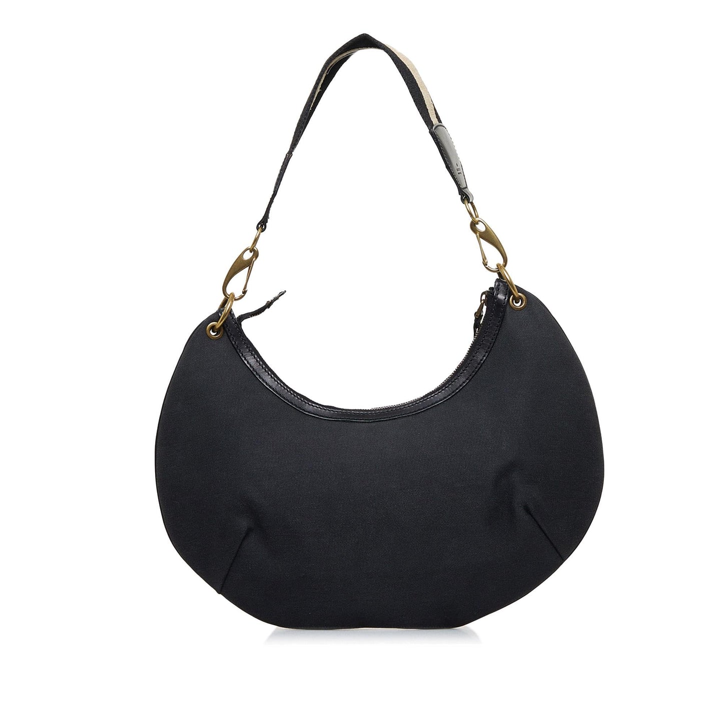 Gucci Web Canvas Hobo Bag (SHG-1apzWo)