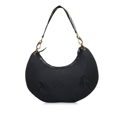 Gucci Web Canvas Hobo Bag (SHG-1apzWo)