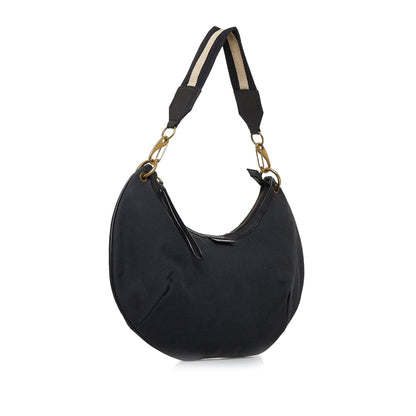 Gucci Web Canvas Hobo Bag (SHG-1apzWo)