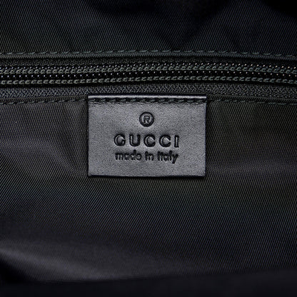 Gucci Web Fold Over Techno Backpack