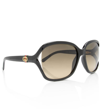 Gucci Oversize Web GG Sunglasses (SHF-s2TxN2)