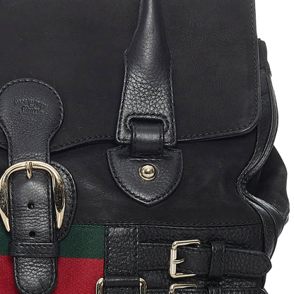 Gucci Web Heritage Nubuck Tote Bag (SHG-34479)